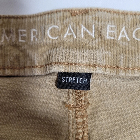 American Eagle Stretch Mom Straight Jean Corduroy Pants sz 18 - Picture 6 of 10